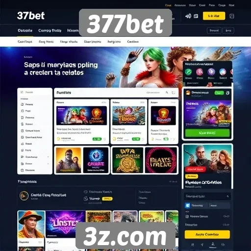 Explorando a interface do usuário no site 377bet